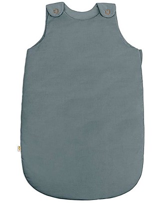 Numero 74 Cocoon Winter Sleeping Bag in Cotton Velvet - 0-6 months - Ice Blue - TOG 3.5 Warm Sleeping Bags