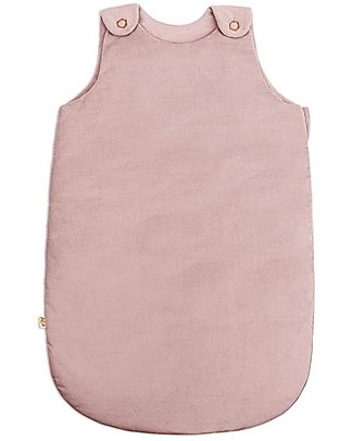 Numero 74 Cocoon Winter Sleeping Bag in Cotton Velvet - 6-24 months - Dusty Pink - TOG 3.5 Sleeping Bags