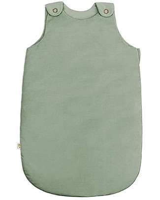 Numero 74 Cocoon Winter Sleeping Bag in Cotton Velvet - 6-24 months - Sage Green - TOG 3.5 Sleeping Bags