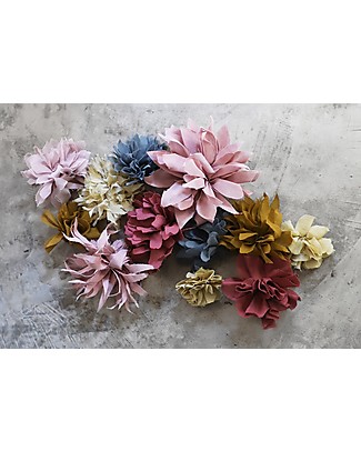 Numero 74 Cotton Flowers Kit, Autumn Mix - All accessories and materials included! Art & Craft Kits