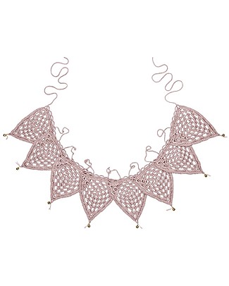 Numero 74 Crochet Bunting Garland - Dusty Pink - 2,5m Wall Decorations