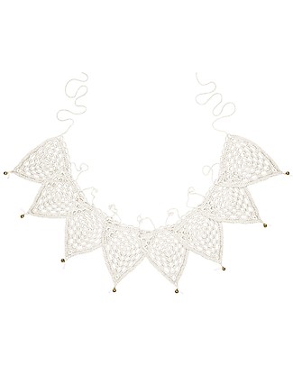 Numero 74 Crochet Bunting Garland - Natural Wall Decorations