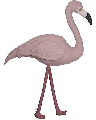 Numero 74 Cushion Polly Flamingo - Organic cotton Cushions