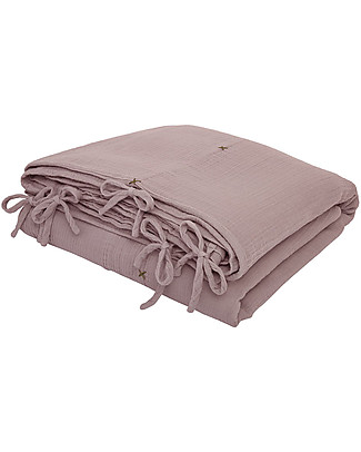 Numero 74 Duvet Cover Dusty Pink - 100x140 cm - 100% Organic Cotton Duvet Sets