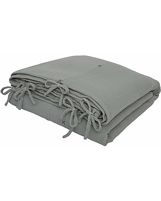 Numero 74 Duvet Cover Silver Grey - 100x140 cm - 100% Organic Cotton Duvet Sets