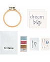 Numero 74 Embroidery Hoop Kit Dream Big - 11 cm Art & Craft Kits