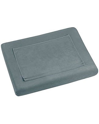 Numero 74 Fitted Changing Pad Cover 70x50 cm - Ice Blue - Organic Cotton Changing Mats Accessories