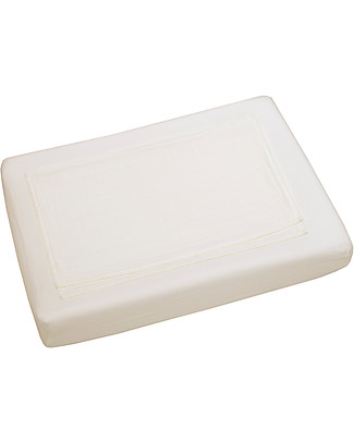 Numero 74 Fitted Changing Pad Cover 70x50 cm - Natural - Cotton - Includes 2 small swaddles Changing Mats Accessories