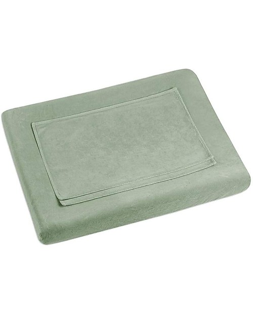 Numero 74 Fitted Changing Pad Cover 70x50 cm - Sage Green - Organic Cotton Changing Mats Accessories