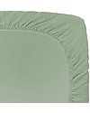 Numero 74 Fitted Changing Pad Cover 70x50 cm - Sage Green - Organic Cotton Changing Mats Accessories