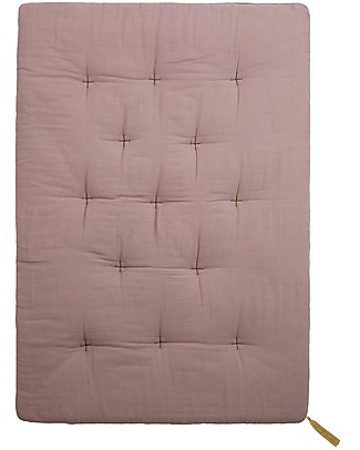 Numero 74 Futon 75x110 cm - Cotton - Dusty Pink and Gold Embroidery Mattresses
