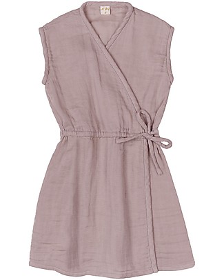 Numero 74 Girl Dress Grace (1-2 years) - Dusty Pink - 100% organic cotton Dresses