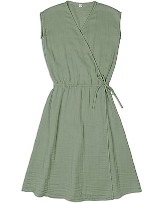 Numero 74 Grace Mum Dress - Sage Green - Organic cotton Dresses