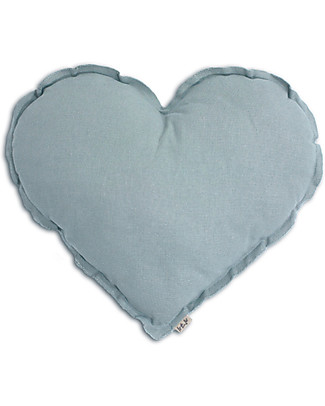 Numero 74 Heart Cushion Small, Sweet Blue Cushions