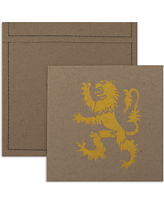 Numero 74 Invitation Cards with Envelopes, Pack of 6, Knight/Gold Invitation Cards