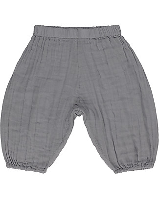 Numero 74 Joe Pants Baby, Stone Grey (9-12 months) - 100% organic cotton Shorts