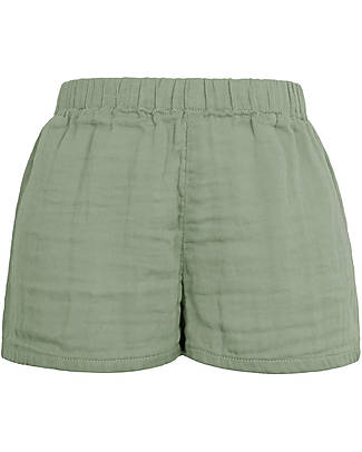 Numero 74 Josi Short Pants - Sage Green - 100% GOTS Organic Cotton Shorts