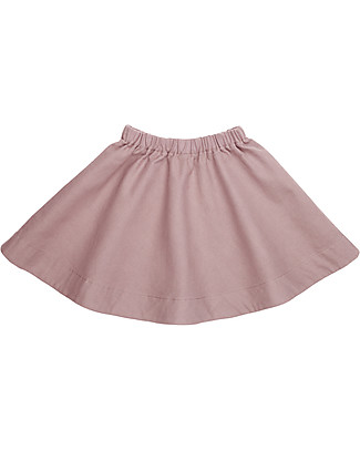 Numero 74 Julia Skirt Baby & Kid, Dusty Pink (1-2 years) - 100% organic cotton canvas Skirts