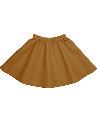 Numero 74 Julia Skirt Baby & Kid, Gold (1-2 years) - 100% organic cotton canvas Skirts