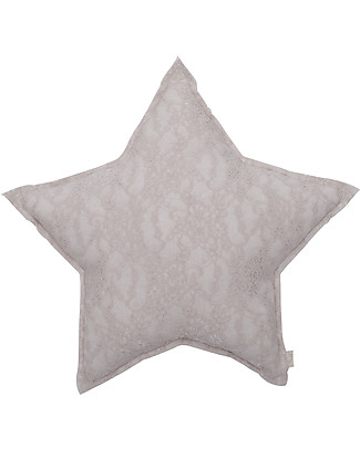 Numero 74 Lace Flower Star Cushion Small, Powder Cushions