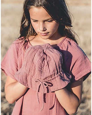 Numero 74 Lili Sun Hat, Dusty Pink - 100% organic cotton Sunhats