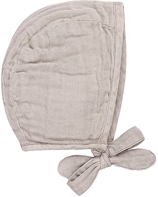 Numero 74 Lou Baby Bonnet, Powder (3-6 and 9-12 months) - 100% organic cotton Hats