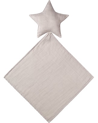 Numero 74 Lovely Star Doudou, Powder - Organic cotton Doudou & Comforters