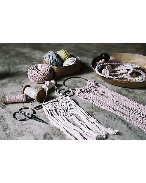 Numero 74 Macrame Kit Freedom, Whisper Mix - All accessories and materials included! Art & Craft Kits