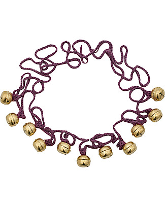 Numero 74 Maxi Ding Ding Garland, Purple - 2.5 mt Bunting