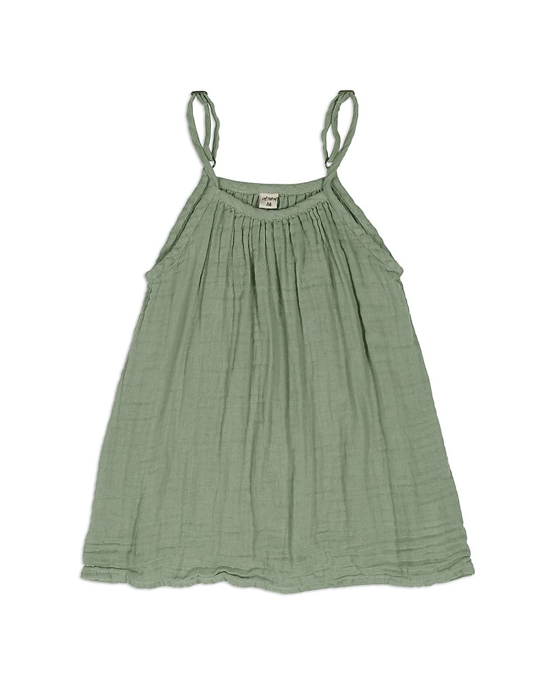 Numero 74 Mia Girl Dress (1-2 and 3-4 years) - Sage Green