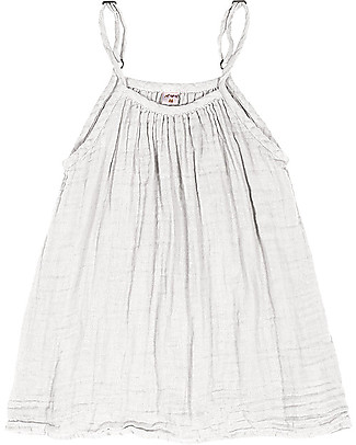Numero 74 Mia Girl Dress - White - 100% Muslin Cotton Dresses
