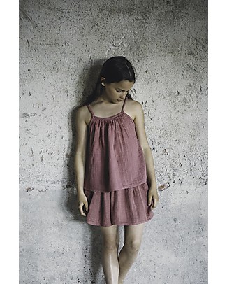Numero 74 Mia Top Kid, Baobab Rose (3-4 years) - Cotton Muslin T-shirts