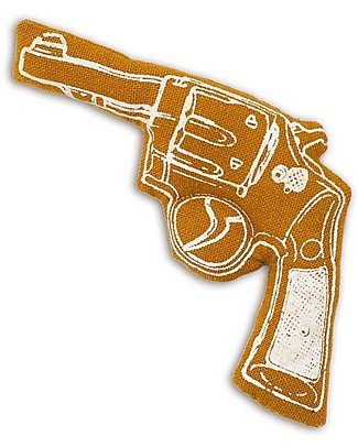 Numero 74 Mini Fabric Gun - Ocra - Perfect party favour Party Favours