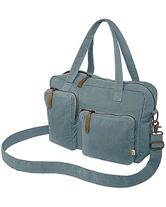 Numero 74 Multi Bag Cotton Velvet - Ice Blue Travel Bags