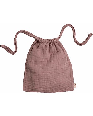 Numero 74 Nana Swaddle Bag - Dusty Pink - Gauze Cotton Lunch Boxes