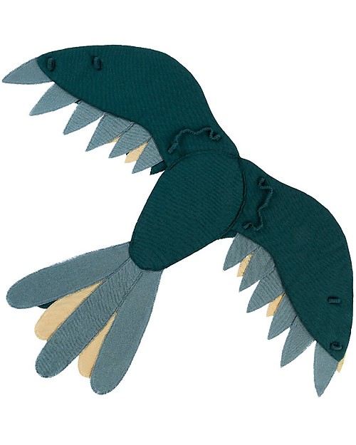 Numero 74 Phoenix Bird Wings - Teal Blue - 100% organic cotton Dressing Up & Role Play