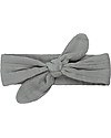 Numero 74 Romy Bow Headband, Silver Grey Hair Accessories