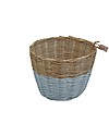 Numero 74 Small Rattan Basket, Sweet blue Storage organisers