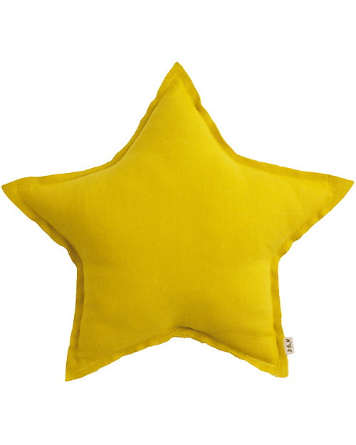 Numero 74 Star Cushion Medium, Sunflower Yellow Cushions