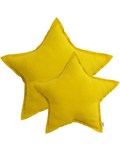 Numero 74 Star Cushion Medium, Sunflower Yellow Cushions