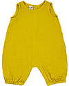 Numero 74 Stef Combi Baby One Piece, Sunflower Yellow - 100% cotton (3-6 months) Dungarees