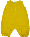 Numero 74 Stef Combi Baby One Piece, Sunflower Yellow - 100% cotton (3-6 months) Dungarees