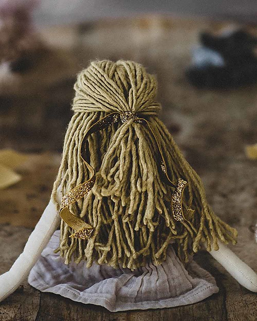 Numero 74 Stella Girl Fabric Doll, Powder - Handmade product, limited edition! Dolls