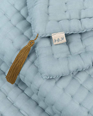 Numero 74 Tatami Quilt, Sweet Blue 65x110 cm - 100% organic cotton - Limited edition! Mattresses