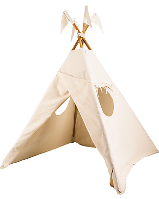 Numero 74 Tipi Tent, Natural - 100% Thai Cotton Tepees & Tents