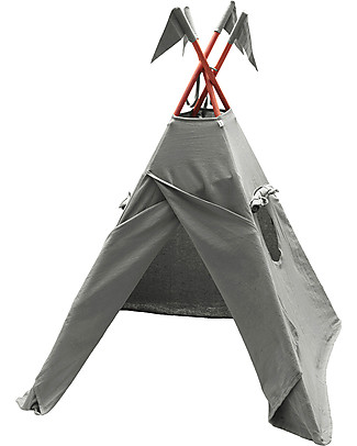 Numero 74 Tipi Tent, Silver Grey - 100% Thai Cotton Tepees & Tents