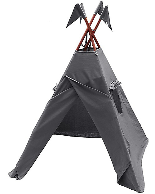 Numero 74 Tipi Tent, Stone Grey - 100% Thai Cotton Tepees & Tents
