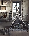 Numero 74 Tipi Tent, Stone Grey - 100% Thai Cotton Tepees & Tents