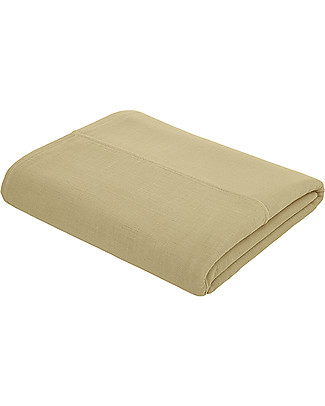 Numero 74 Top Flat Bed Sheet - Mellow Yellow - 170x110 cm - 100% organic cotton double saloo Bed Sheets and Pillow Cases