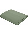 Numero 74 Top Flat Bed Sheet Sage Green - 170x110 cm  - Organic Cotton Muslin Bed Sheets and Pillow Cases